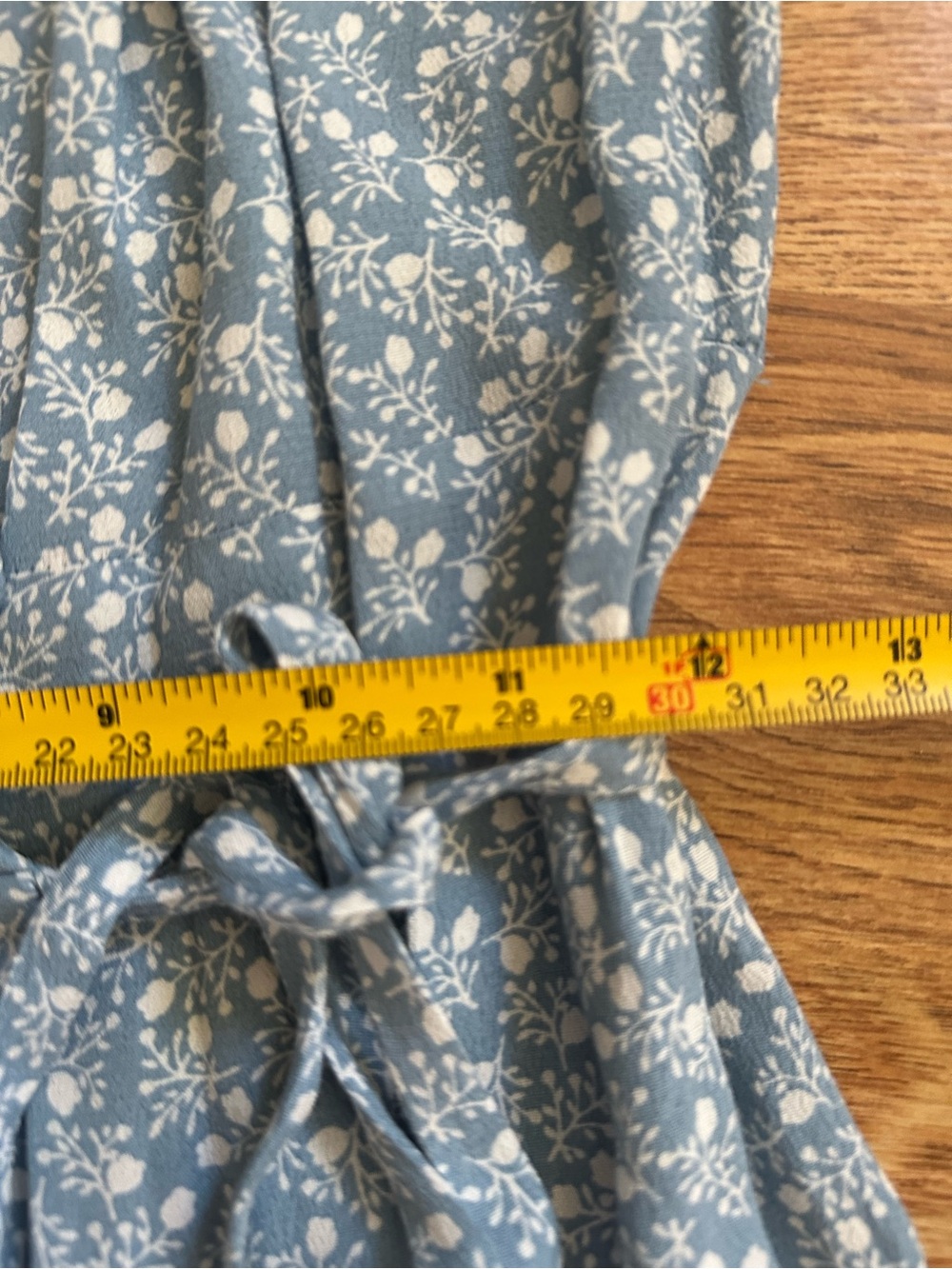 Los Angeles Atelier & Other Stories Blue White Floral Wrap Dress US 2 - Picture 16 of 16